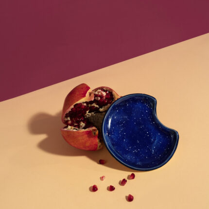 Night Light Blue - podstawka ceramiczna