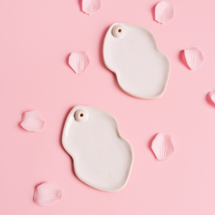 Where It All Begins white - podstawka ceramiczna