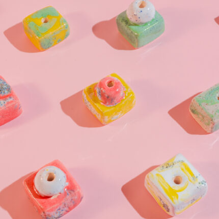 Kulko Kostka lub Kostka Solo- podstawka ceramiczna 